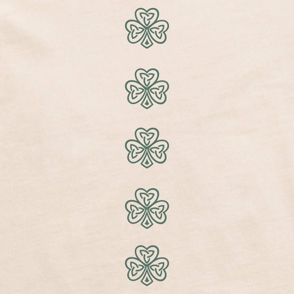 Women's Celtic Clovers Long Sleeve Crusher Boxy Tee product image 2