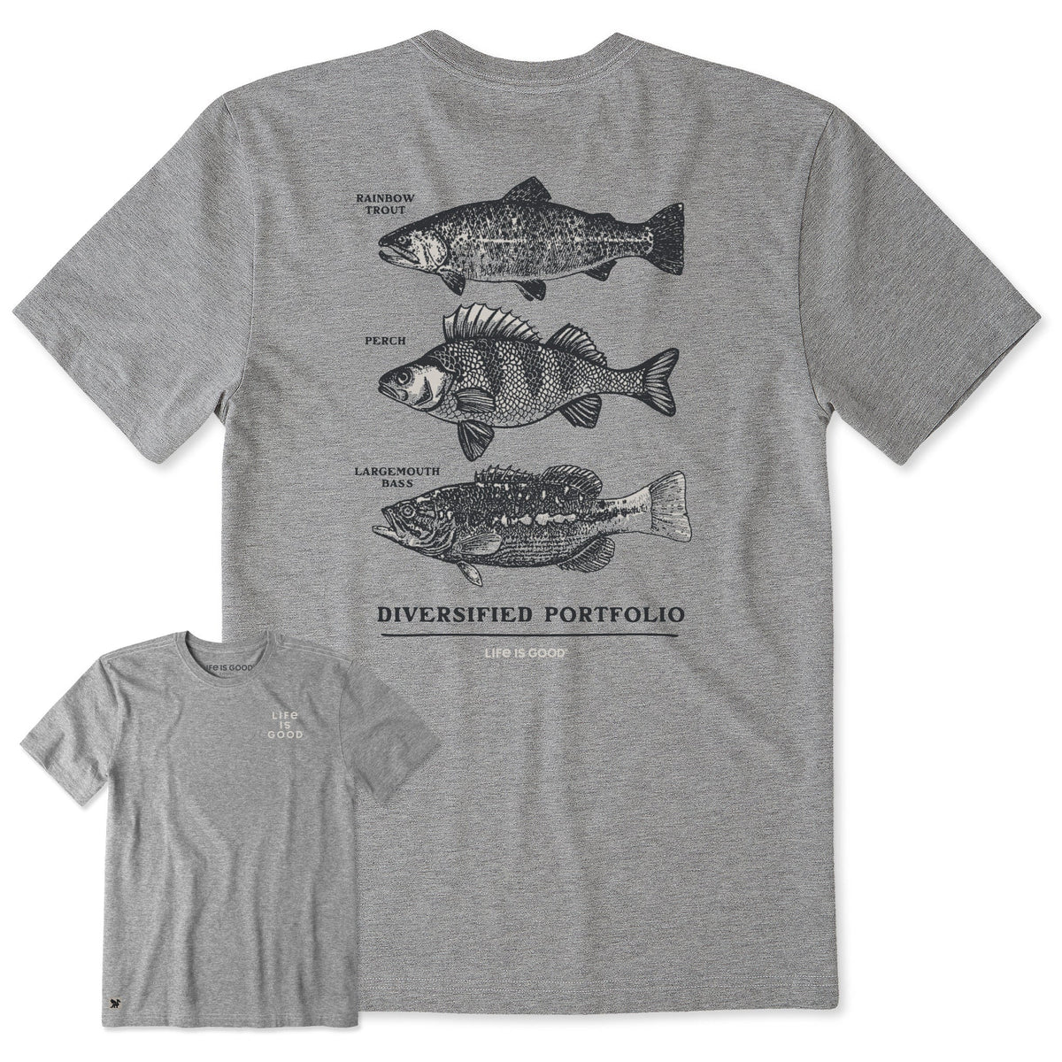 Men's Diversified Port Fish Short Sleeve Crusher Tee product image 1