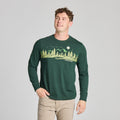 Men's Moose in the Outdoors Landscape Long Sleeve Crusher product image 1