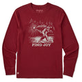 Men's Sasquatch Find Joy Long Sleeve Crusher Tee