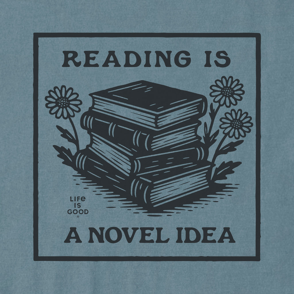 Women's Reading in a Novel Idea Short Sleeve Crusher Tee product image 2