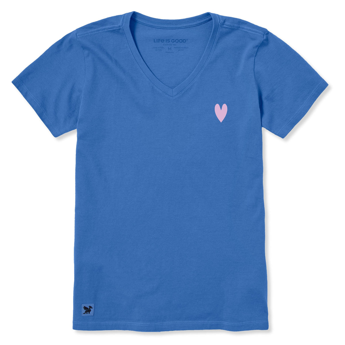 Women's Straight Dragon Eye Short Sleeve Crusher Vee product image 1