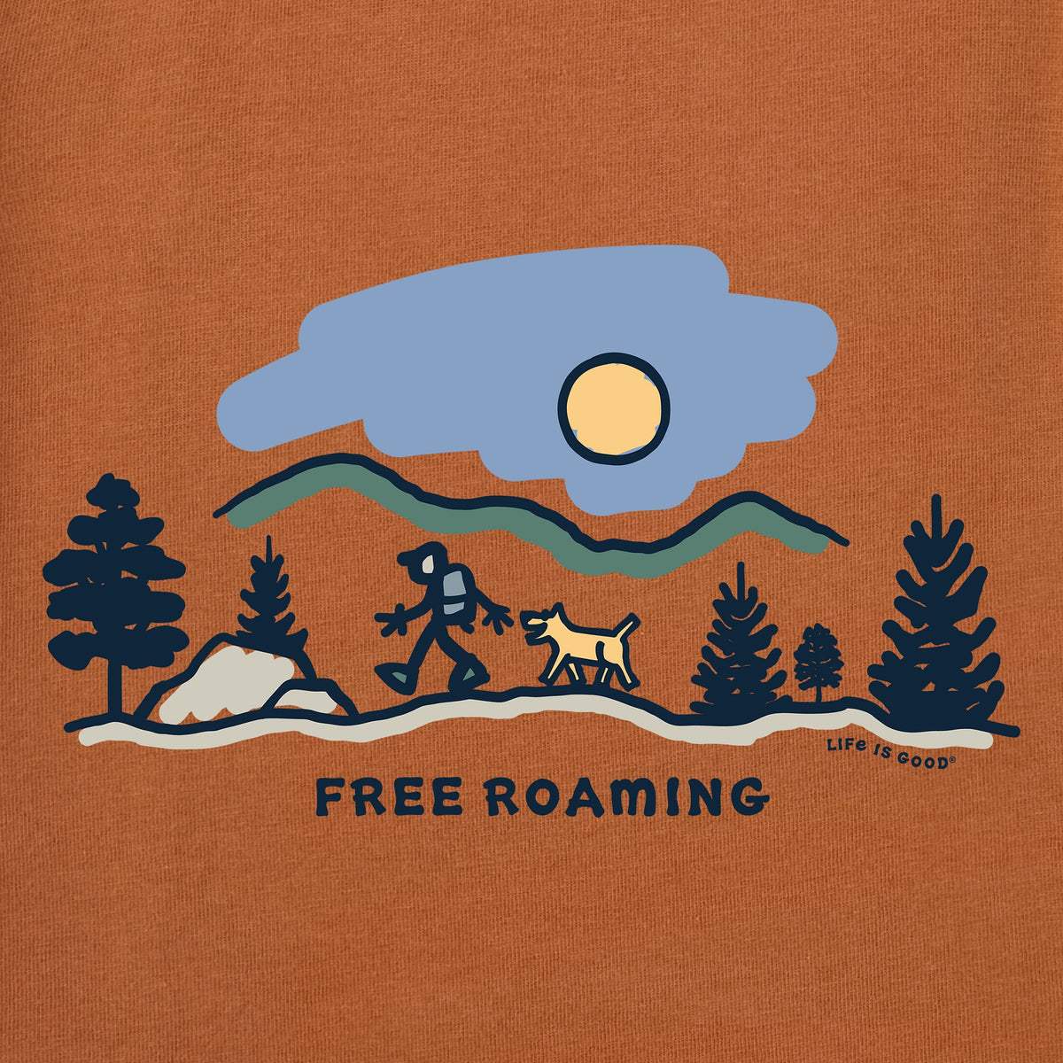Women's Free Roaming Jake & Rocket Long Sleeve Crusher Vee product image 2