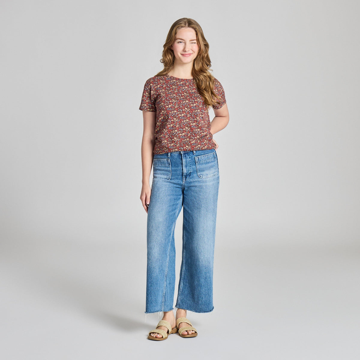 Women's Garden Ditsy Pattern Crusher-LITE Easy Tee product image 4