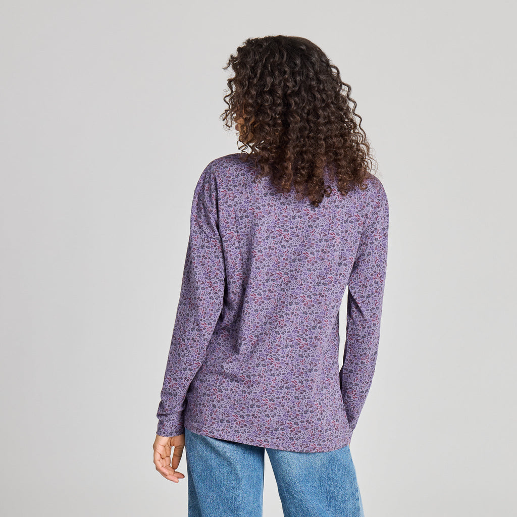 Women's Garden Ditsy Pattern Long Sleeve Crusher-LITE Easy product image 3