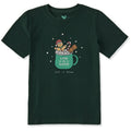 Kids Let It Snow Cocoa Short Sleeve Crusher Tee