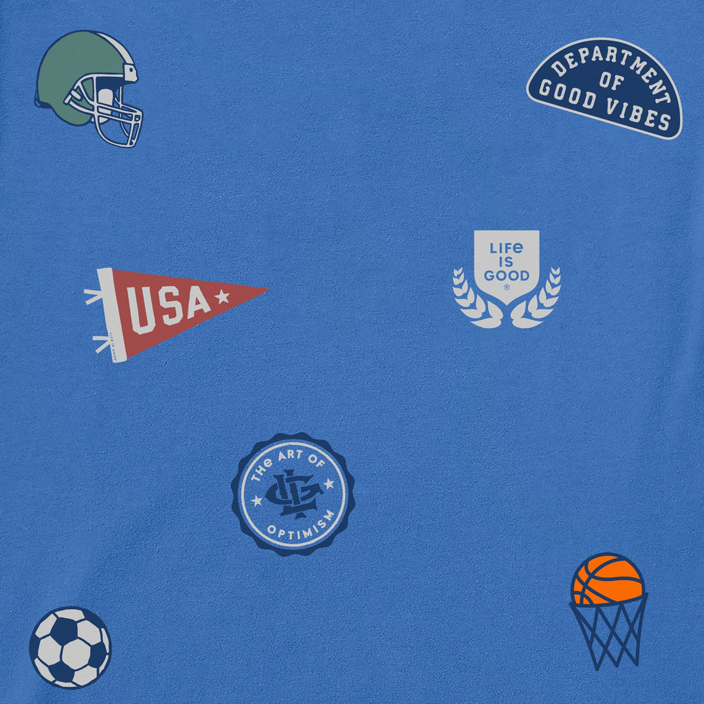 Kids Go Sports Icons Good Vibes Hoodie product image 2