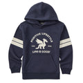 Kids Positive Lifestyle Dragon Patch Good Vibes Hoodie product image 1