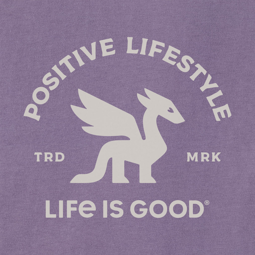 Kids Positive Lifestyle Dragon Patch Good Vibes Hoodie product image 5