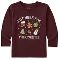 Toddler Just Here for the Christmas Cookies Long Sleeve product image 1
