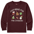 Kids Just Here for the Christmas Cookies Long Sleeve product image 1