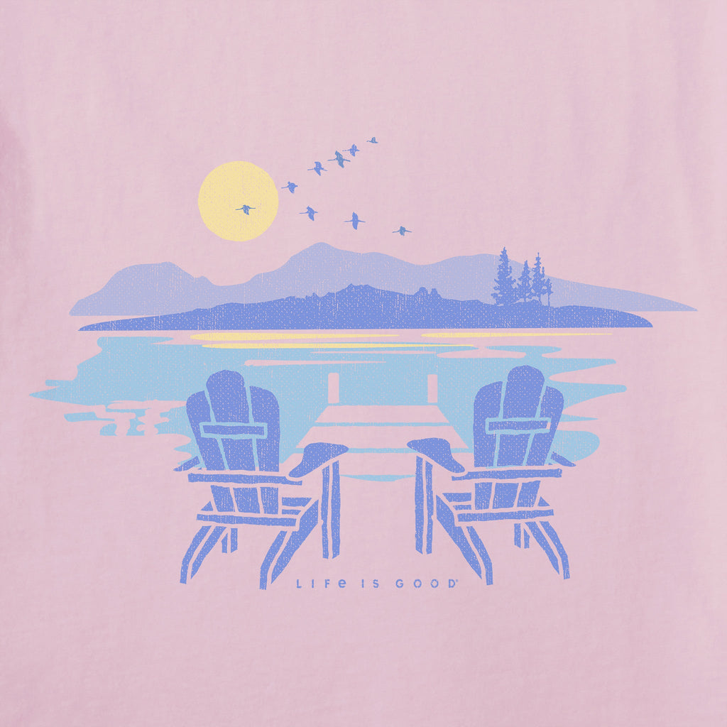 Women's Sunset Sitdown Long Sleeve Crusher Tee product image 2