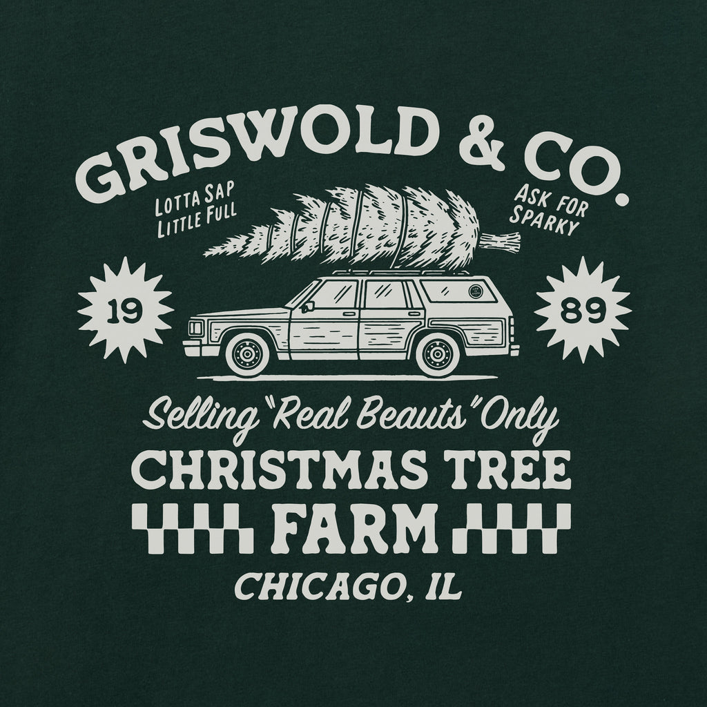 Men's Christmas Tree Farm Short Sleeve Crusher Tee product image 5