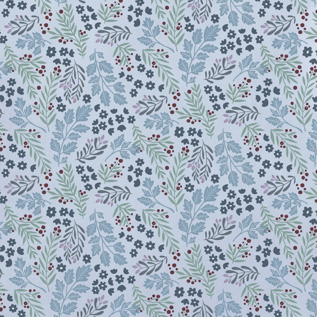 Women's Berry Floral Pattern Long Sleeve Crusher-LITE Easy product image 2