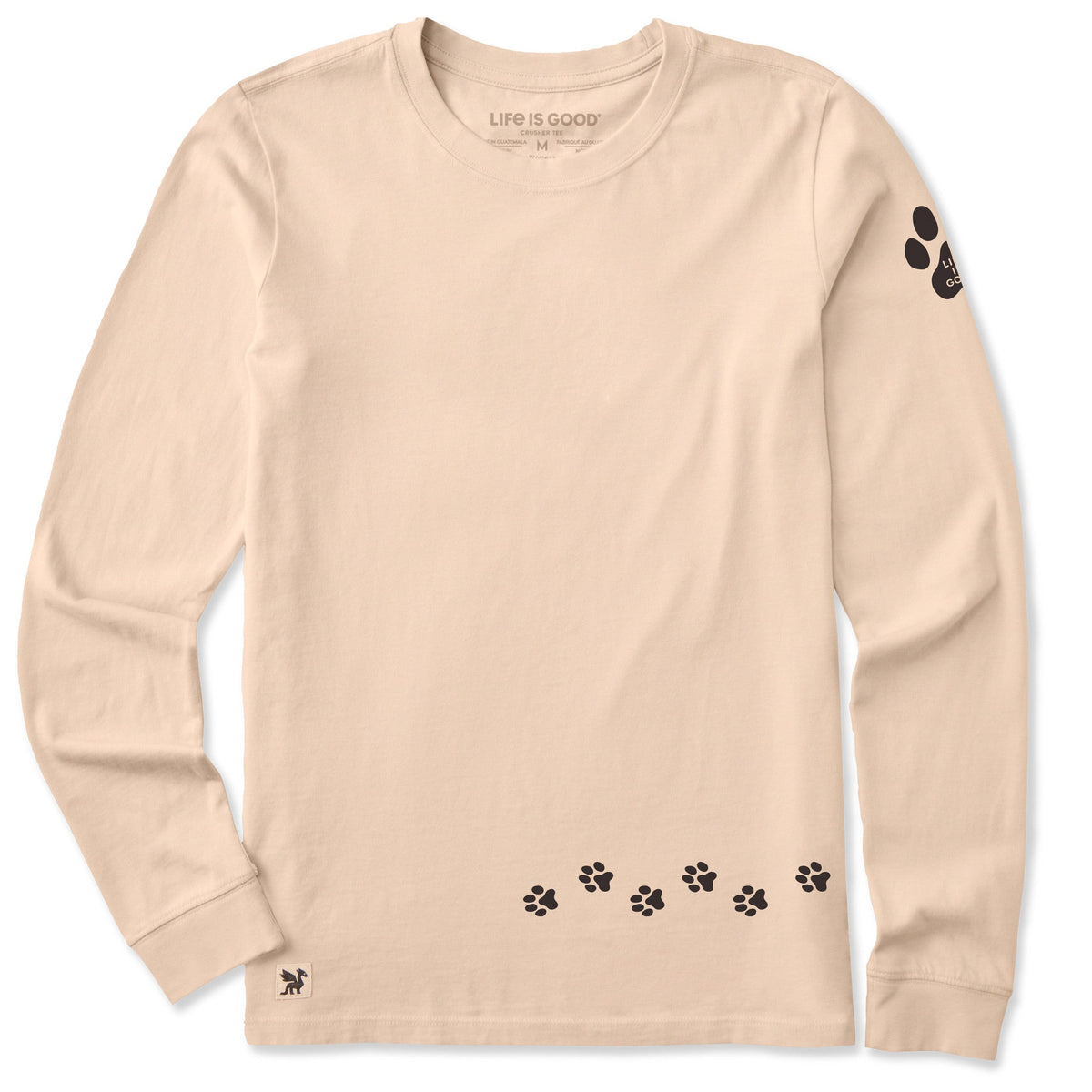 Women's Walking Paws Long Sleeve Crusher Tee product image 1