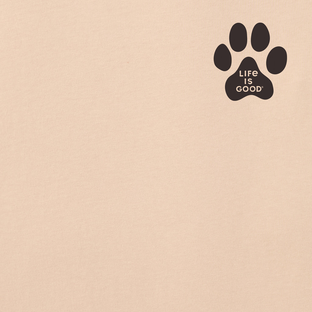 Women's Walking Paws Long Sleeve Crusher Tee product image 3