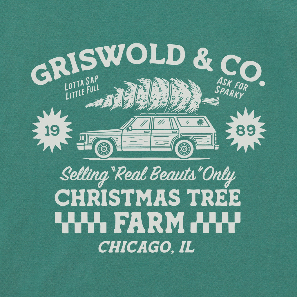 Men's Christmas Tree Farm Long Sleeve Crusher Tee product image 2