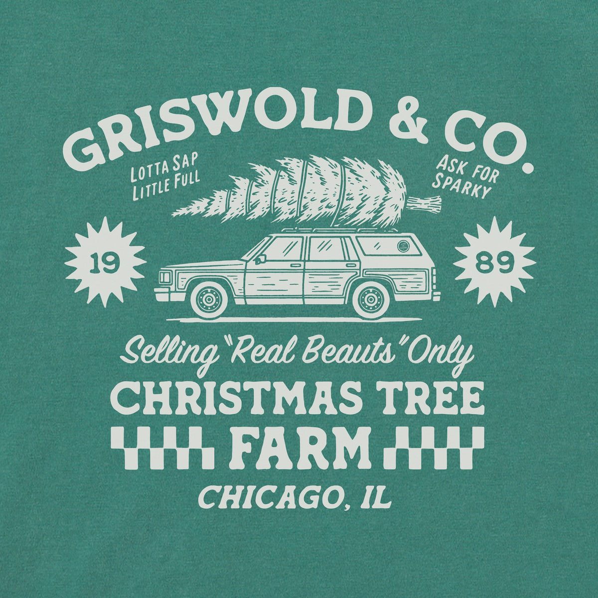Men's Christmas Tree Farm Long Sleeve Crusher Tee product image 2