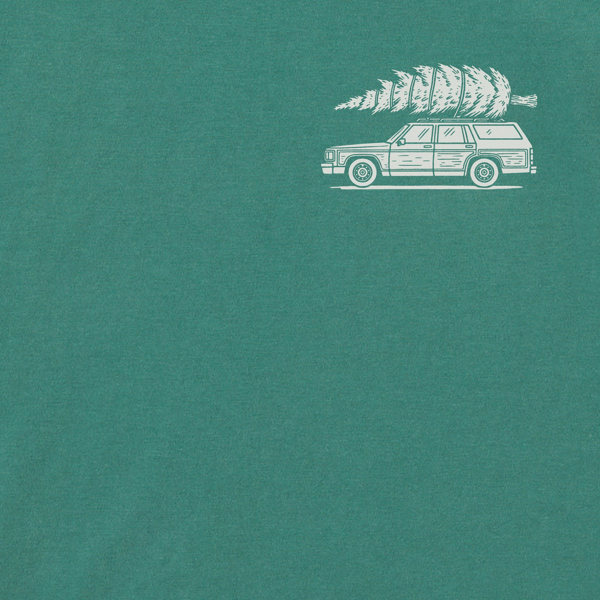 Men's Christmas Tree Farm Long Sleeve Crusher Tee product image 3