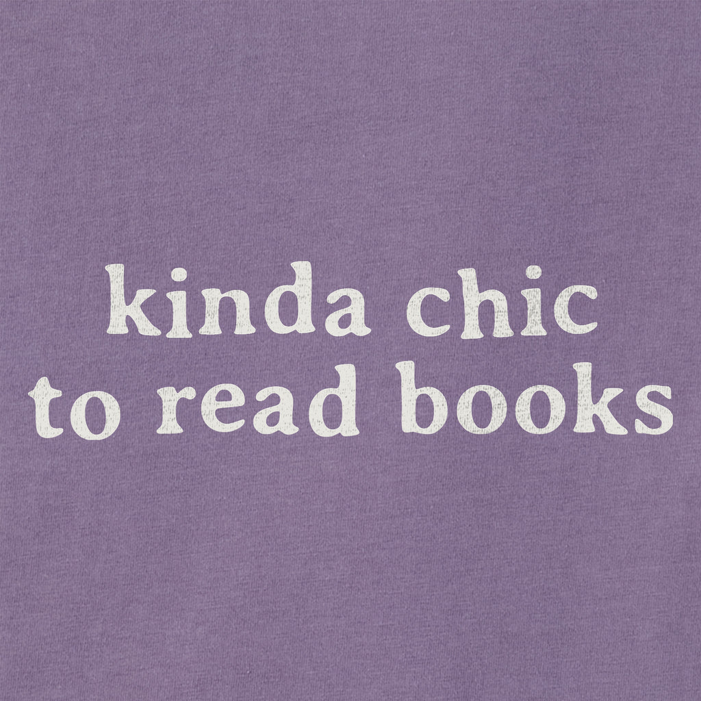 Women's Kinda Chic to Read Books Short Sleeve Oversized product image 4