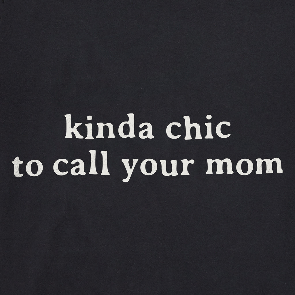 Women's Kinda Chic to Call Your Mom Short Sleeve Oversized product image 2