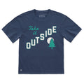 Men's Take It Outside Stepped Short Sleeve Oversized product image 1