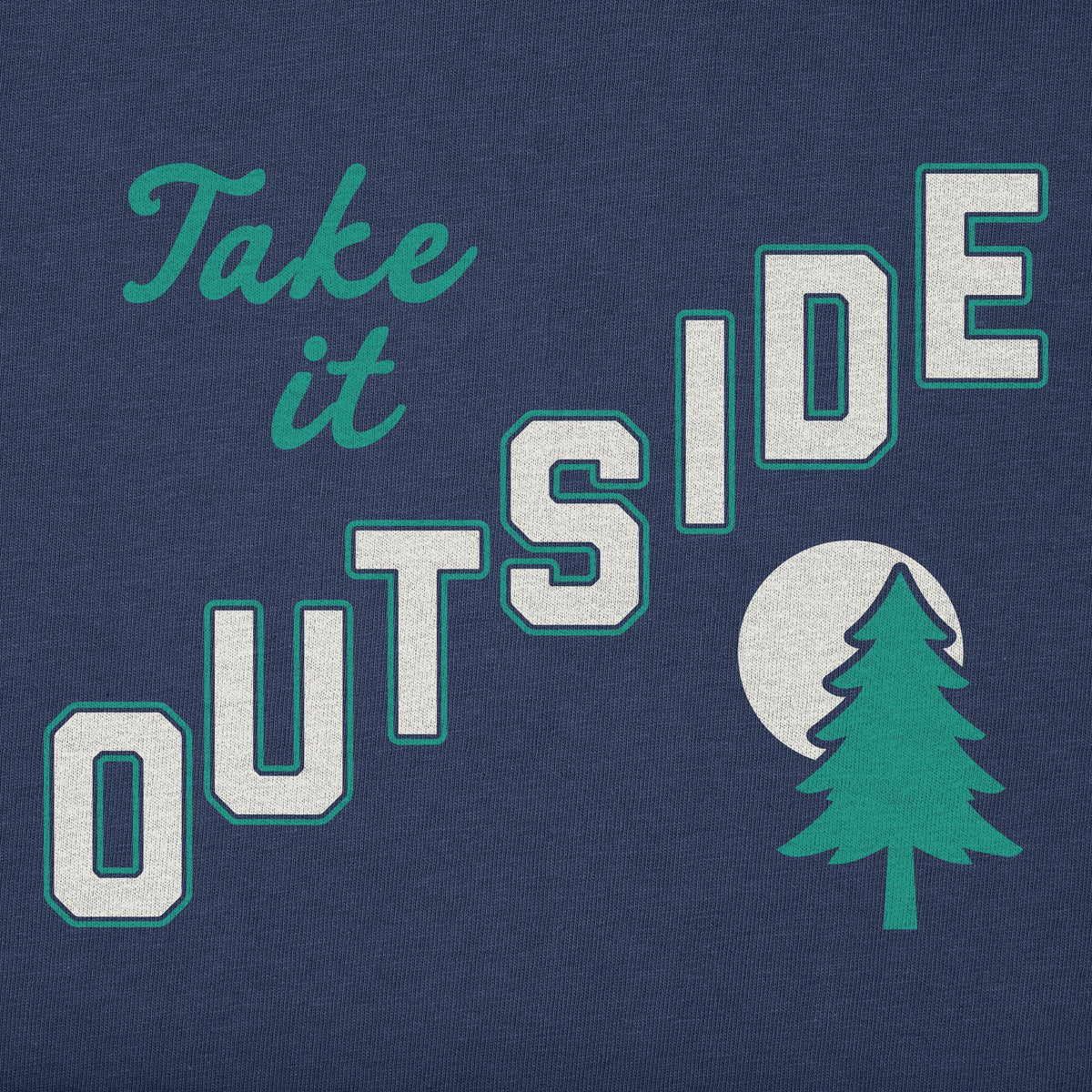 Men's Take It Outside Stepped Short Sleeve Oversized product image 4