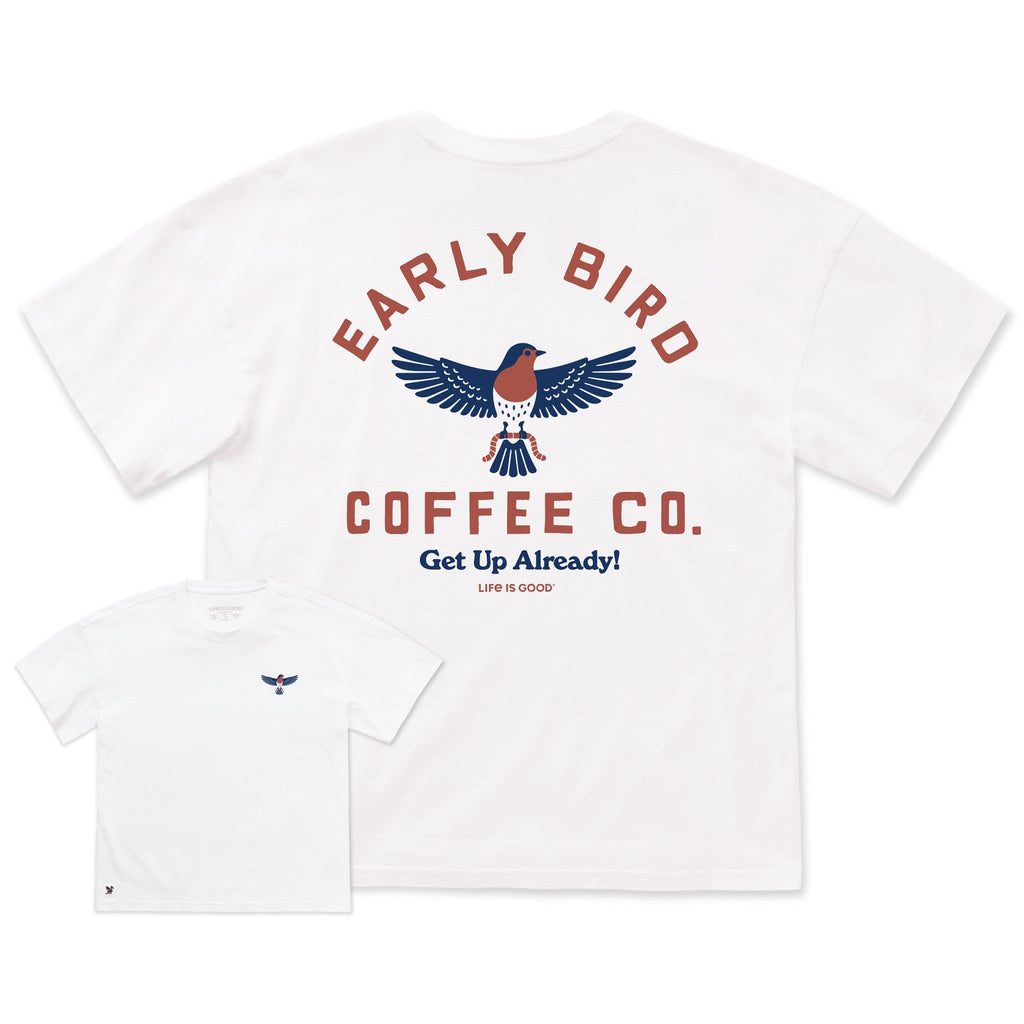 Women's Early Bird Coffee Co. Short Sleeve Oversized product image 1