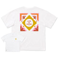 Women's Floral Diamond Short Sleeve Oversized Crusher Tee product image 1