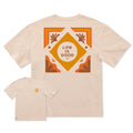 Men's Floral Diamond Short Sleeve Oversized Crusher Tee product image 1