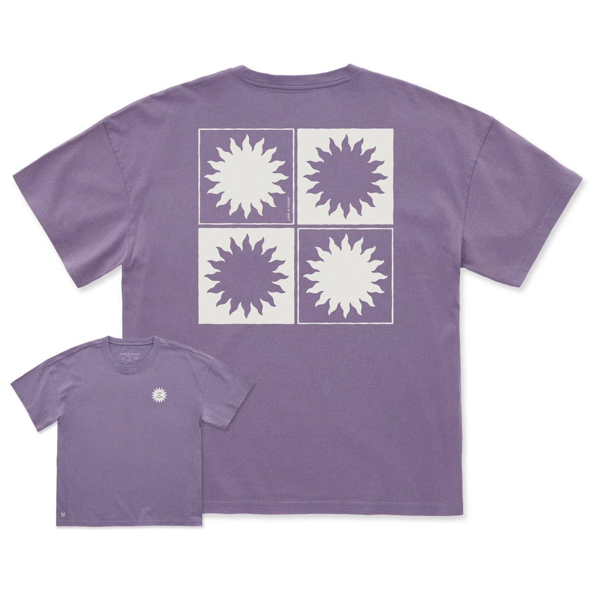 Women's Four Sun Stack Short Sleeve Oversized Crusher Tee product image 1