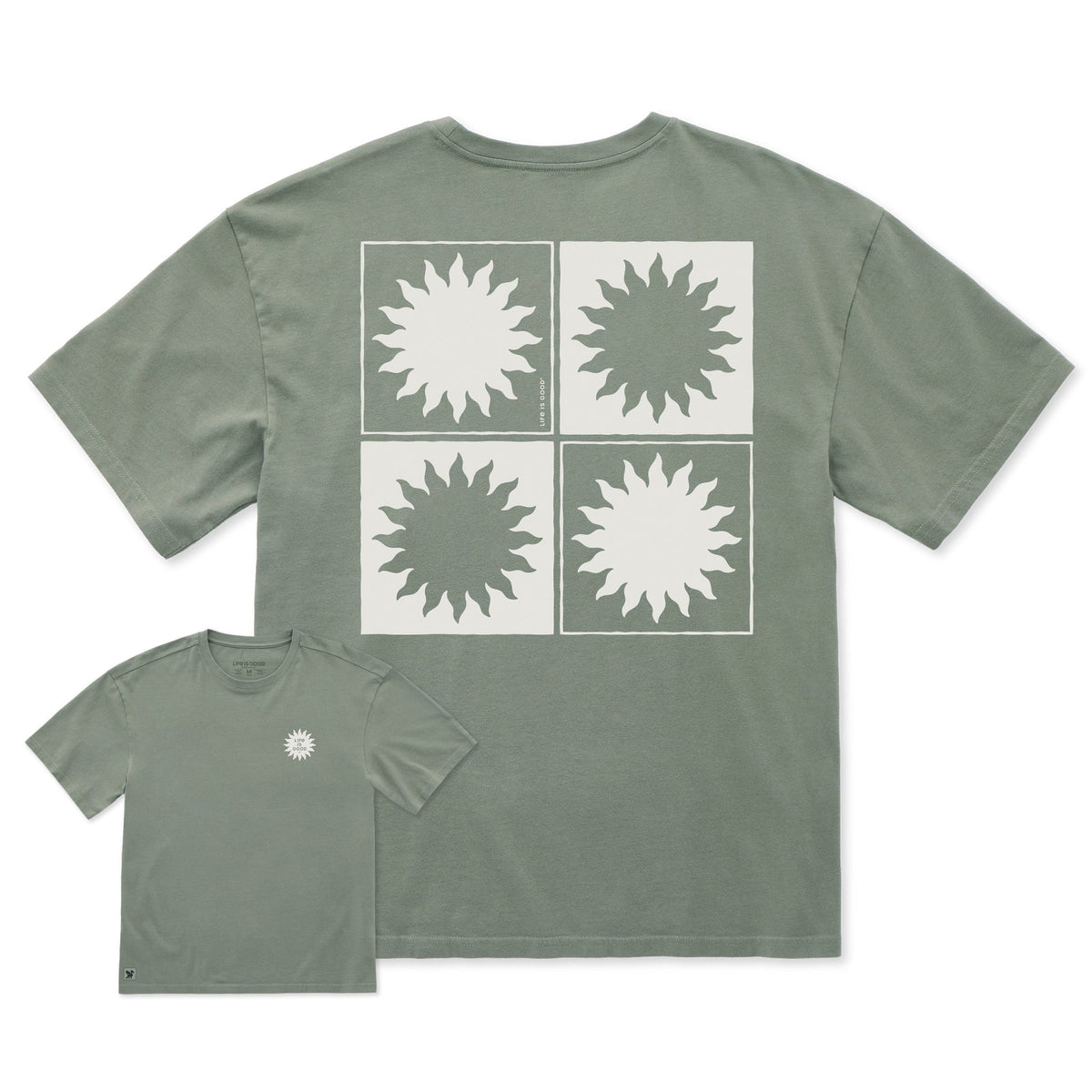 Men's Four Sun Stack Short Sleeve Oversized Crusher Tee product image 1