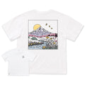 Women's Mountain Steam Flowers Short Sleeve Oversized product image 1