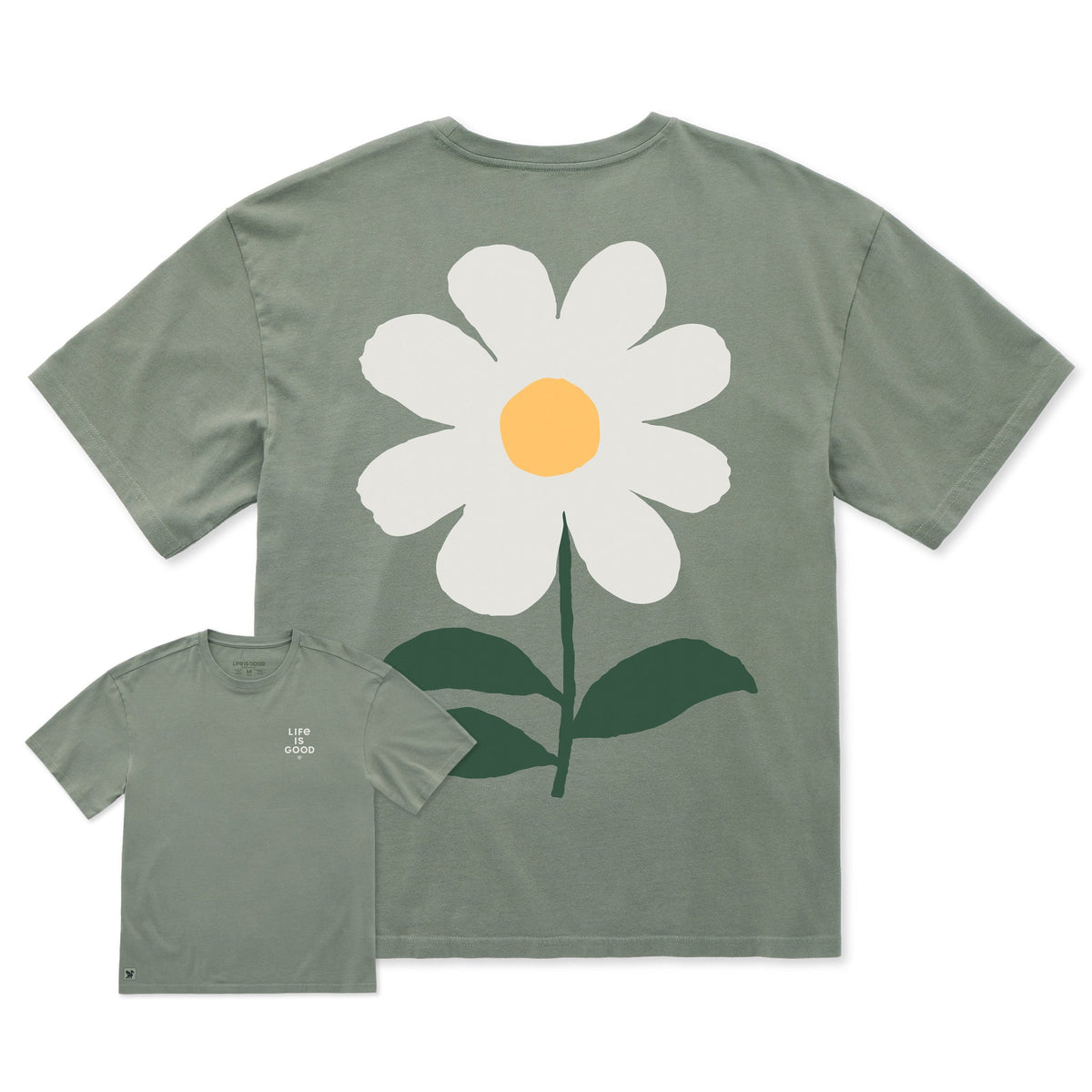 Men's Big Ol' Daisy Short Sleeve Oversized Crusher Tee product image 1