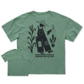 Women's Farmer Crow Short Sleeve Oversized Crusher Tee