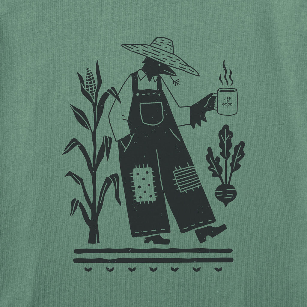 Women's Farmer Crow Short Sleeve Oversized Crusher Tee