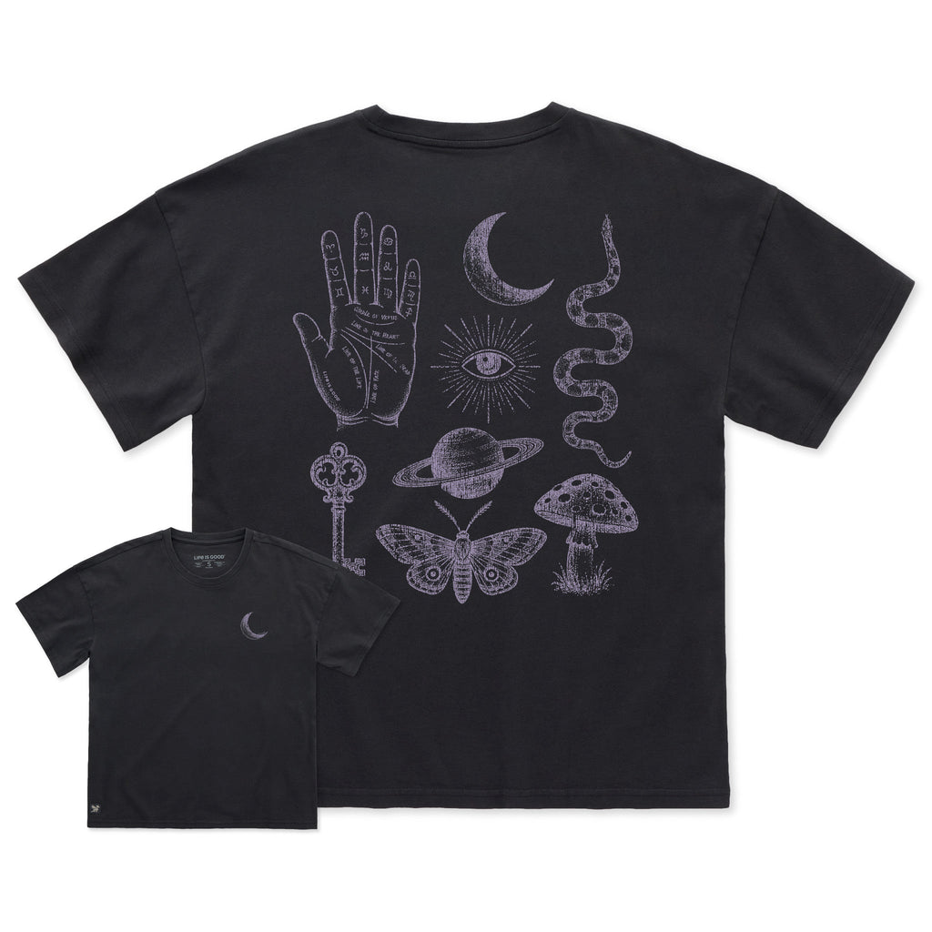 Women's Mystical Medley Short Sleeve Oversized Crusher Tee product image 1