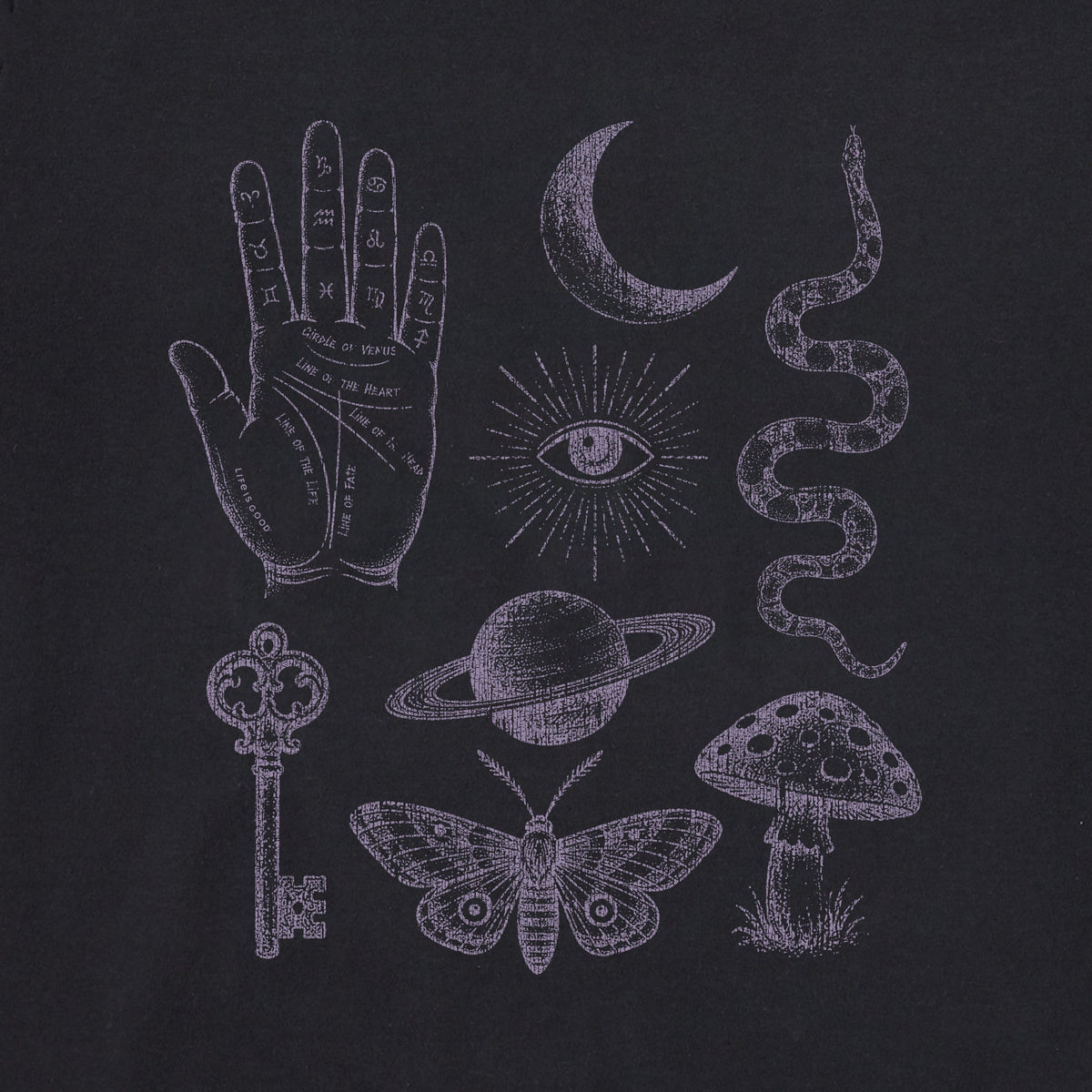 Women's Mystical Medley Short Sleeve Oversized Crusher Tee product image 2