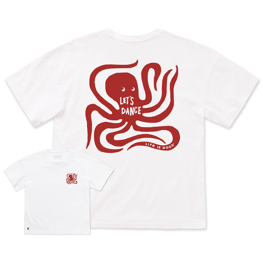 Women's Lets Dance Octopus Short Sleeve Oversized Crusher product image 1