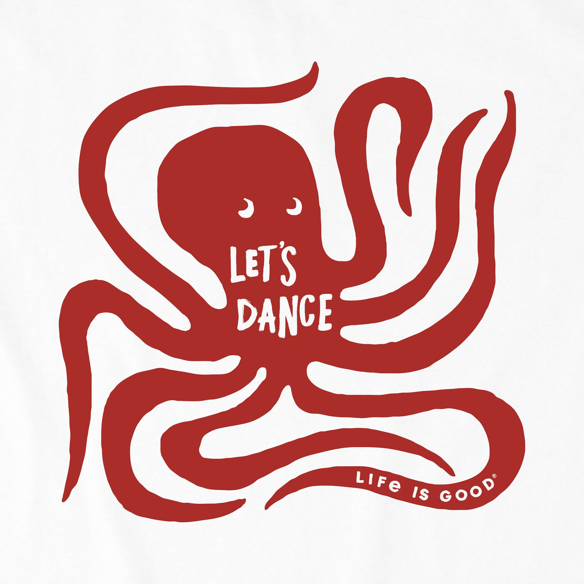 Women's Lets Dance Octopus Short Sleeve Oversized Crusher product image 2