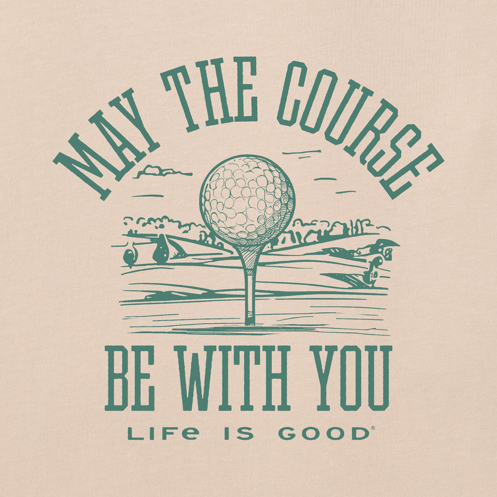 Men's May the Course be WIth You Golf Short Sleeve product image 5