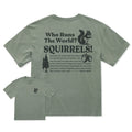 Men's Squirrels Run the World Short Sleeve Oversized product image 1