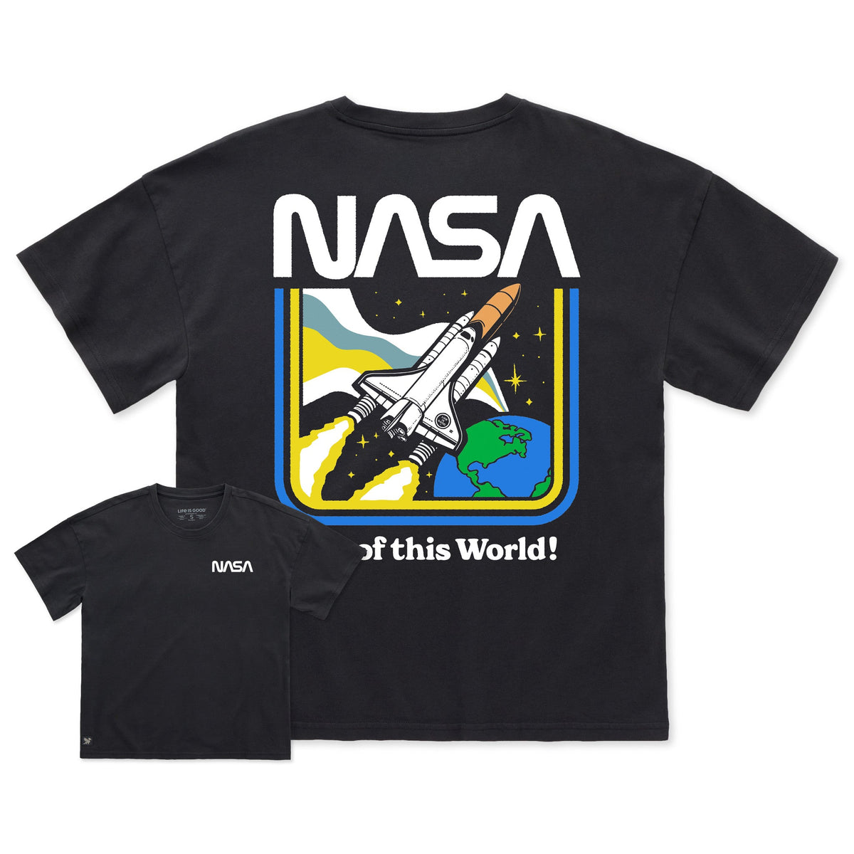 Women's NASA Out of this World Short Sleeve Oversized product image 1