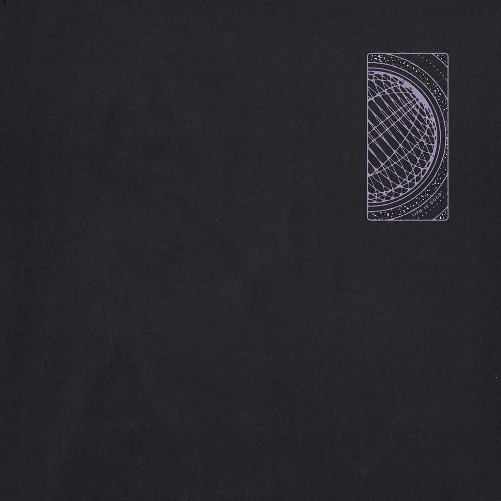 Women's Echoes of Galaxies Short Sleeve Oversized Crusher product image 6