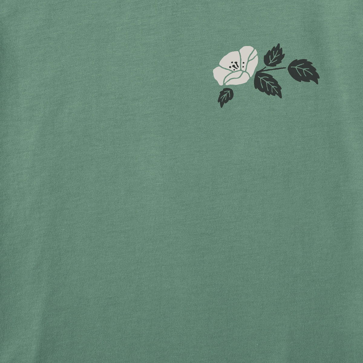 Women's Turn Up the Love Floral Symmetry Short Sleeve product image 6
