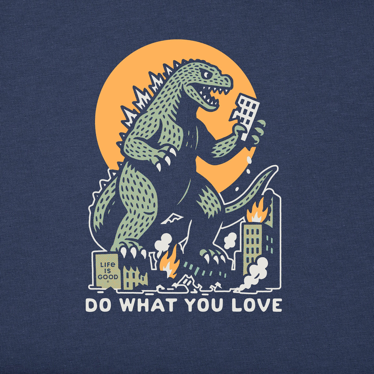 Men's Do What You Love Zilla Short Sleeve Oversized Crusher product image 2