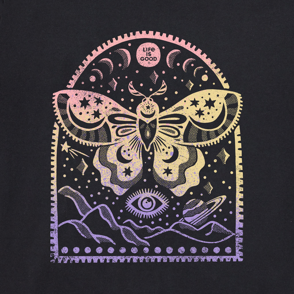 Women's Moon Moth Short Sleeve Oversized Crusher Tee product image 2