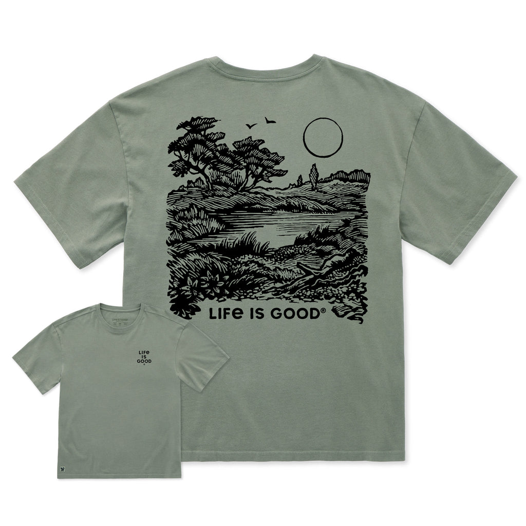 Men's Scenic Woods Short Sleeve Oversized Crusher Tee product image 1