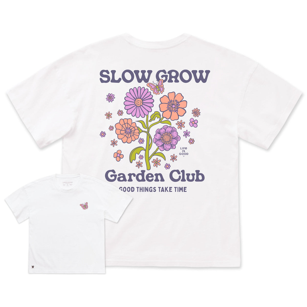 Women's Slow Grow Garden Club Short Sleeve Oversized product image 1