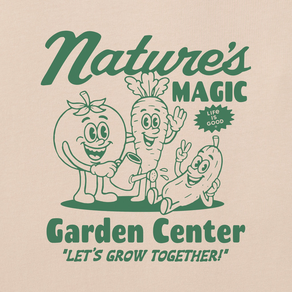 Men's Nature's Magic Garden Center Short Sleeve Oversized product image 2